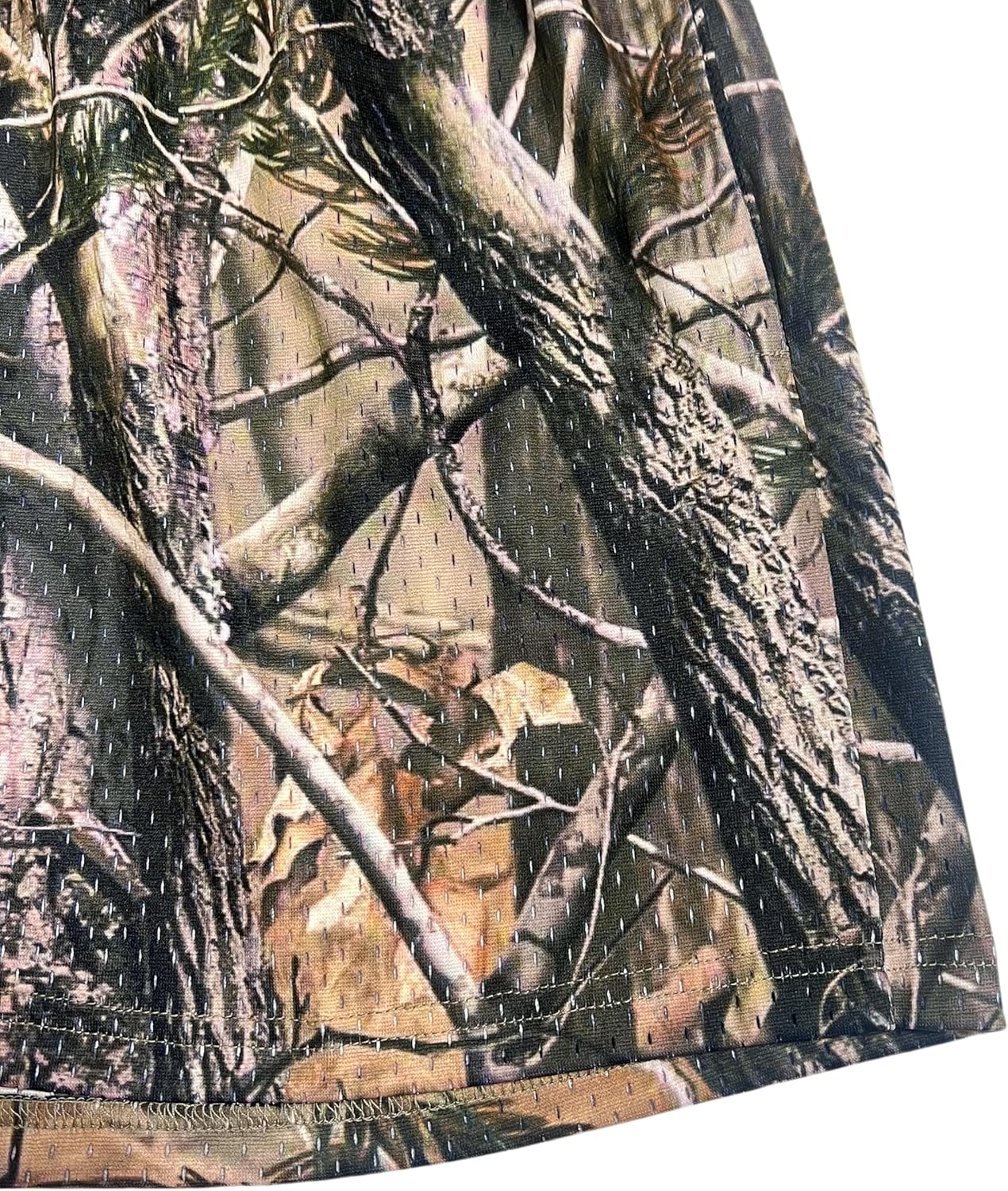 Women's Camo Real Tree Print Mesh Lined Athletic Basketball & Beach Shorts Women's Camo Real Tree Print Mesh Lined Athletic Basketball & Beach Shorts