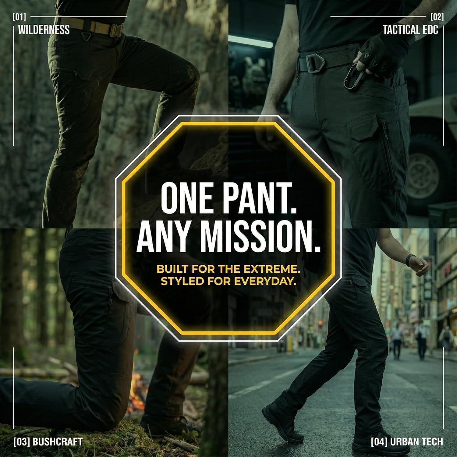 Men 's Lightweight Tactical Cargo Pants Water-Resistant 4-Way Stretch-Pockets Quick Dry Hiking Outdoor Pants Men 's Lightweight Tactical Cargo Pants Water-Resistant 4-Way Stretch-Pockets Quick Dry Hiking Outdoor Pants