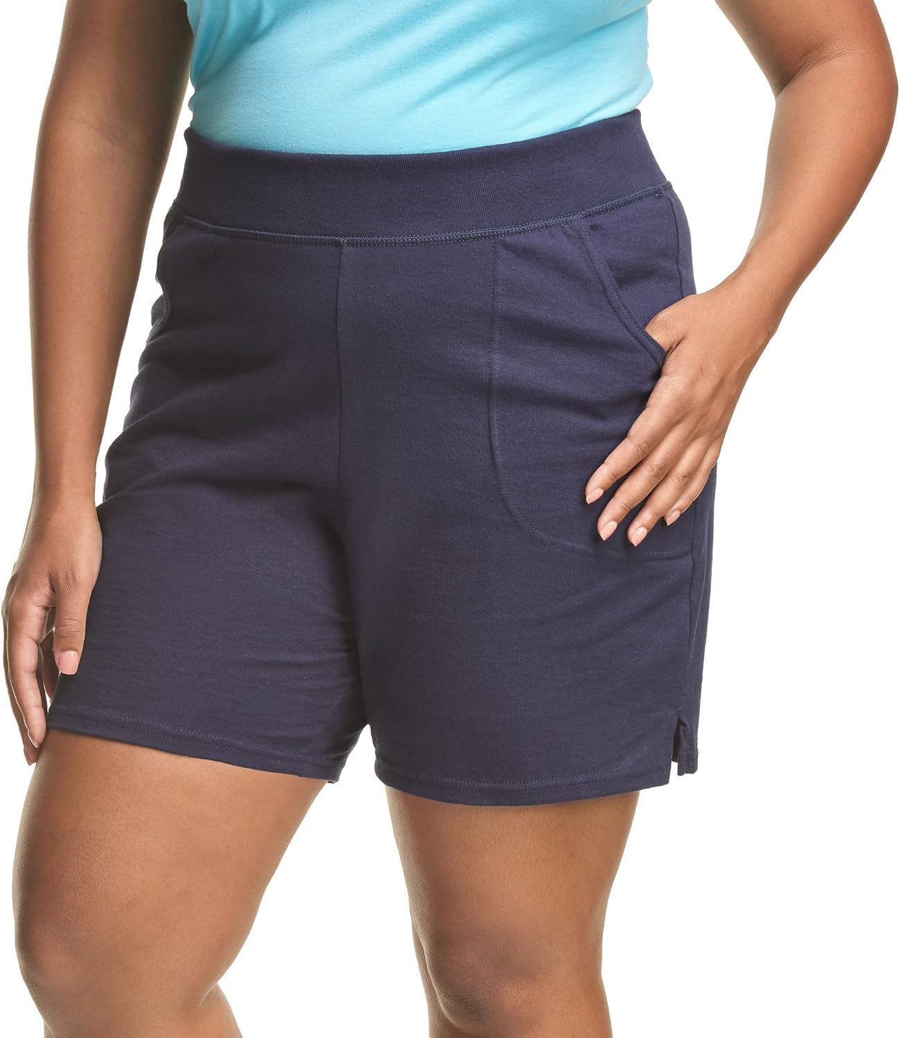 Cotton Jersey Shorts Pull-on Gym Shorts 7 Cotton Jersey Shorts Pull-on Gym Shorts 7