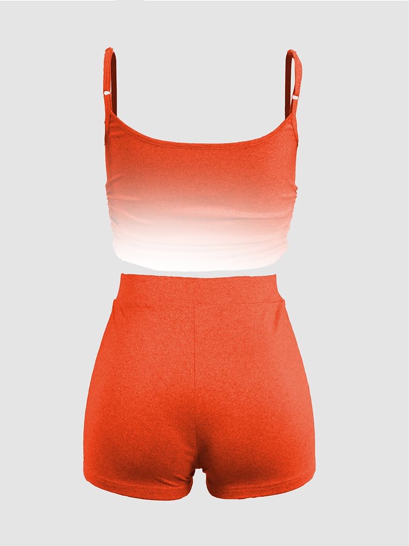 2 Piece Outfits for Women Sexy Sleeveless Bodycon Summer Active Wear Tracksuits 2 Piece Outfits for Women Sexy Sleeveless Bodycon Summer Active Wear Tracksuits