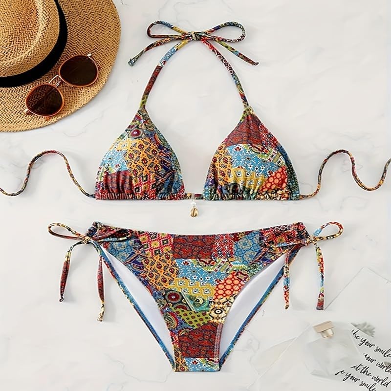Women High Waisted Bikini Sets Tummy Control Swimsuits Two Piece with Adjustable Bathing Suit Women High Waisted Bikini Sets Tummy Control Swimsuits Two Piece with Adjustable Bathing Suit